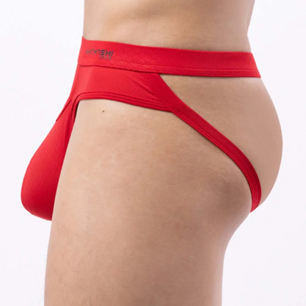 Comfortable G-string For Men Thong Solid Color G-String Mesh Panties 20 Spandex Fabric Various Sizes Available