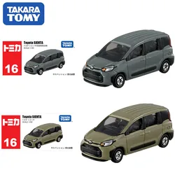 Takara Tomy Tomica NO.16 Toyota Sienna 1/60 Miniature Die-cast Alloy Car Model Children's Toy Boy Christmas Birthday Gift