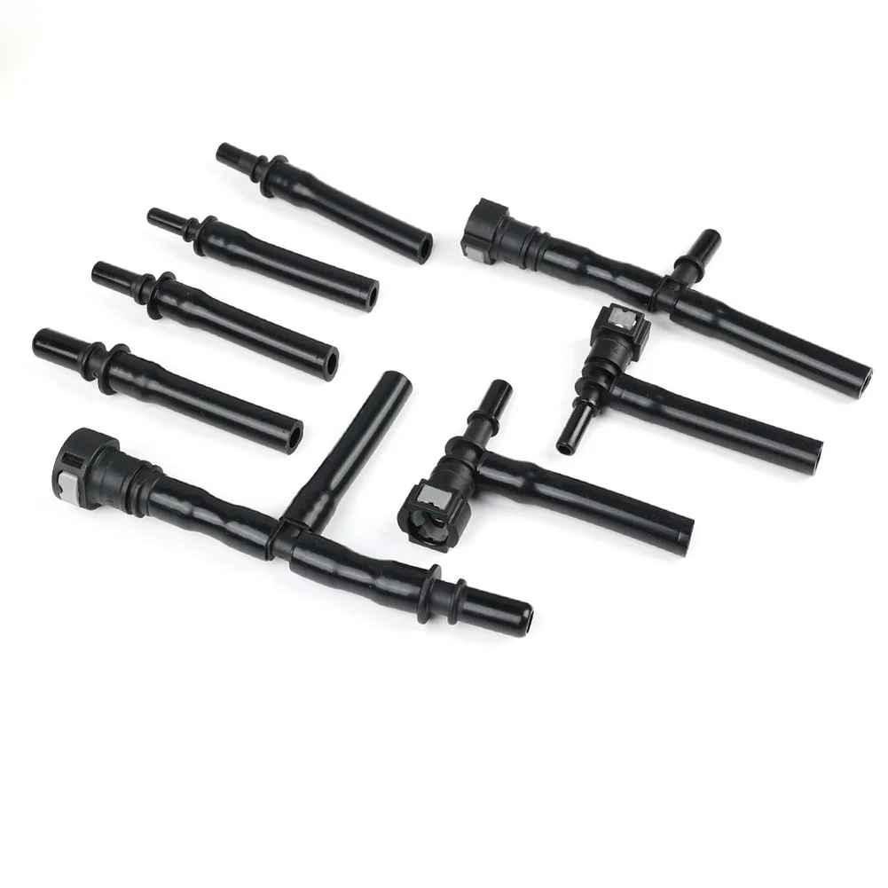 

8 шт. тестовый комплект колес системы EVAP, комплект для обнаружения утечек, комплект для обнаружения утечек, резиновый, черный, инструмент для ремонта автомобиля, аксессуары, детали