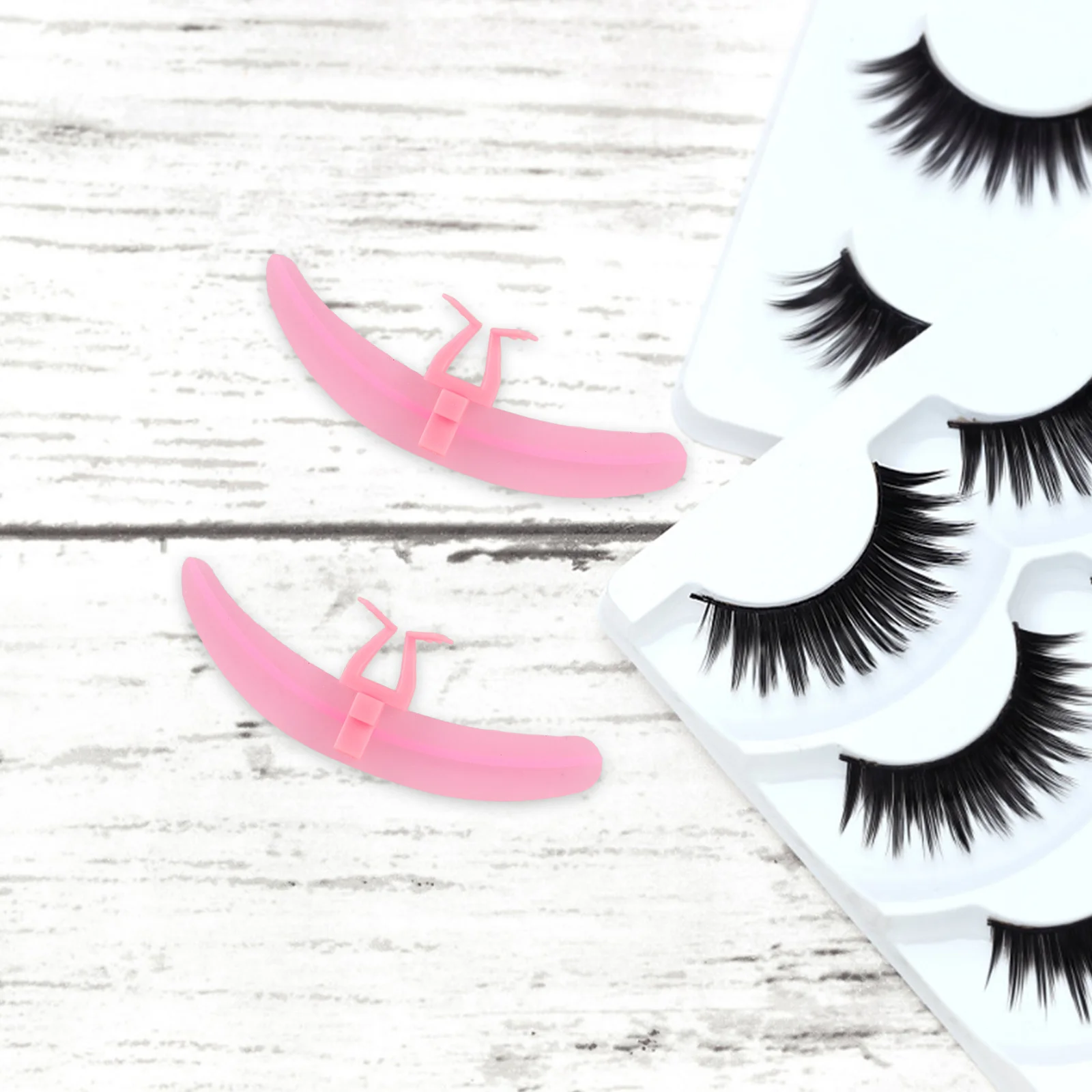 1Set Separatore per ciglia Strumento ausiliario per innesto di ciglia finte Elegante e pratico Forniture per la separazione delle ciglia Separatori delle ciglia