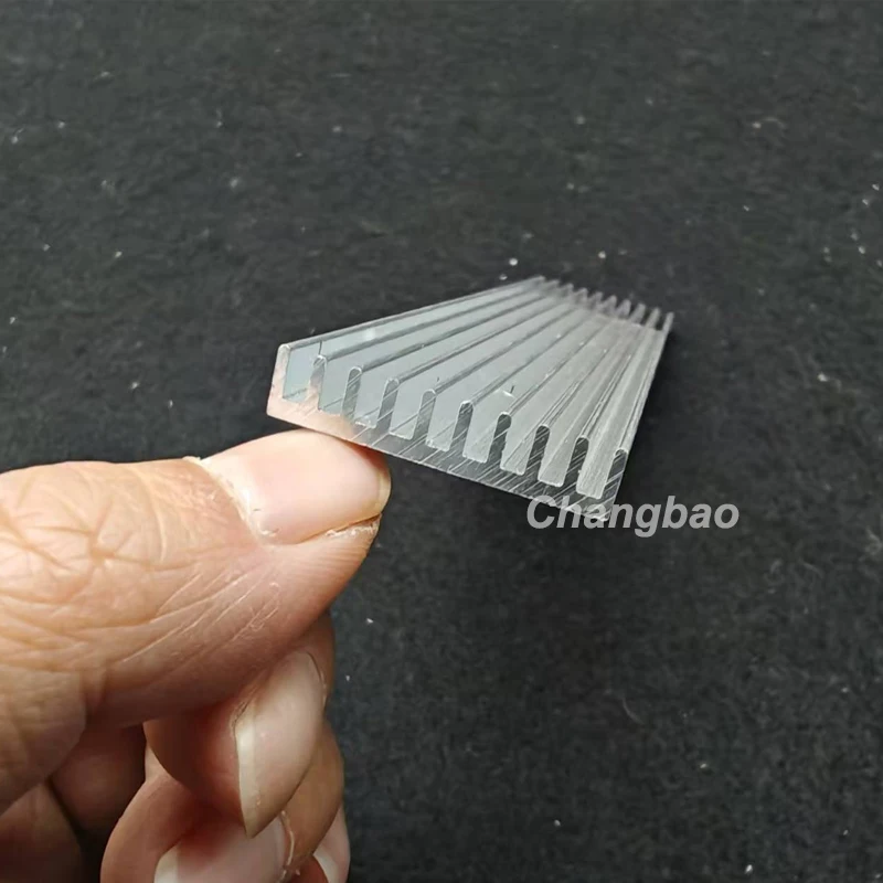 Aluminum Profile Heat Sink 130*28*6mm for Led Electronic Component Heatsink