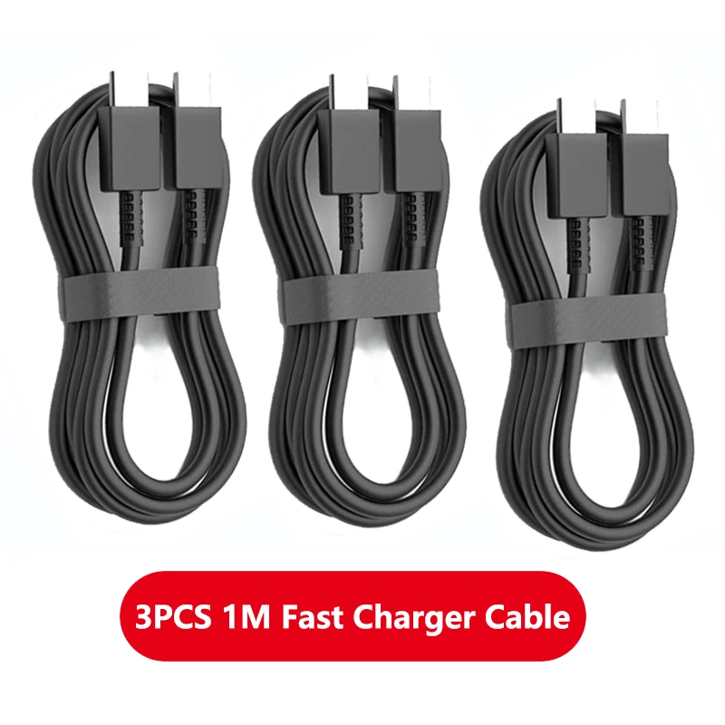 3 stks PD 100 W USB Type C naar C Snelle Oplaadkabel voor Samsung Galaxy S22 S23 S24 S25 Plus Note Ultra A53 A54 Oplaaddatakabel