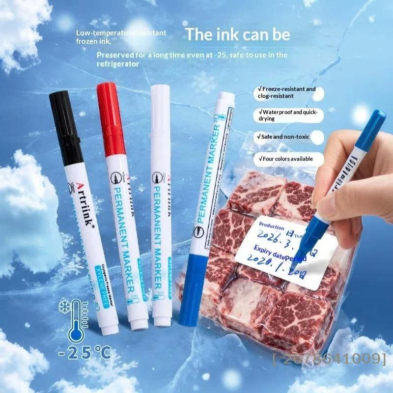Food Storage Temperature - 〔L〕1 Marcador Permanente a Base de