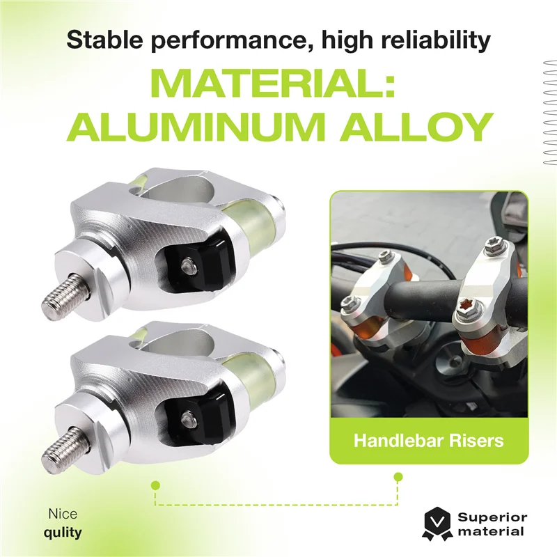 

A33K-28Mm Handlebar Risers Mounting Bar Adjustable Handlebar Damping For 690 Duke 790 Adv 1190 ADV 1290 Super Adventure