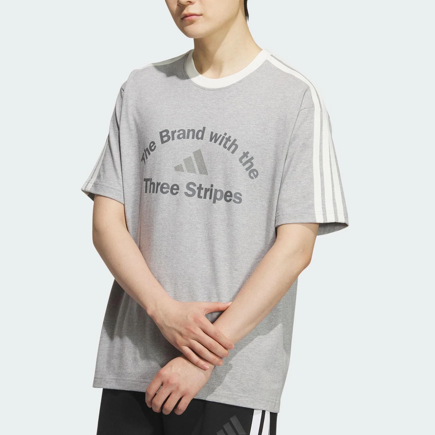 Adidas genuine summer men's sports durable casual short sleeved shirt KF2479