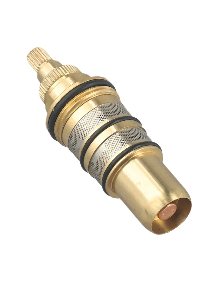 Gold Thermostatic Cartridge Shower Temperature Control Built-in Thermal Element Good Stability For Built-in Thermostatic Mixers