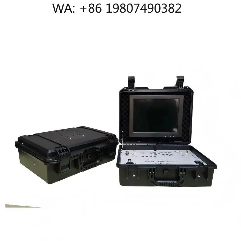High Temperature Pressure Resistant Downhole CCTV , Precision Depth Counter System, Complete Winch Equipped Industrial Borehole