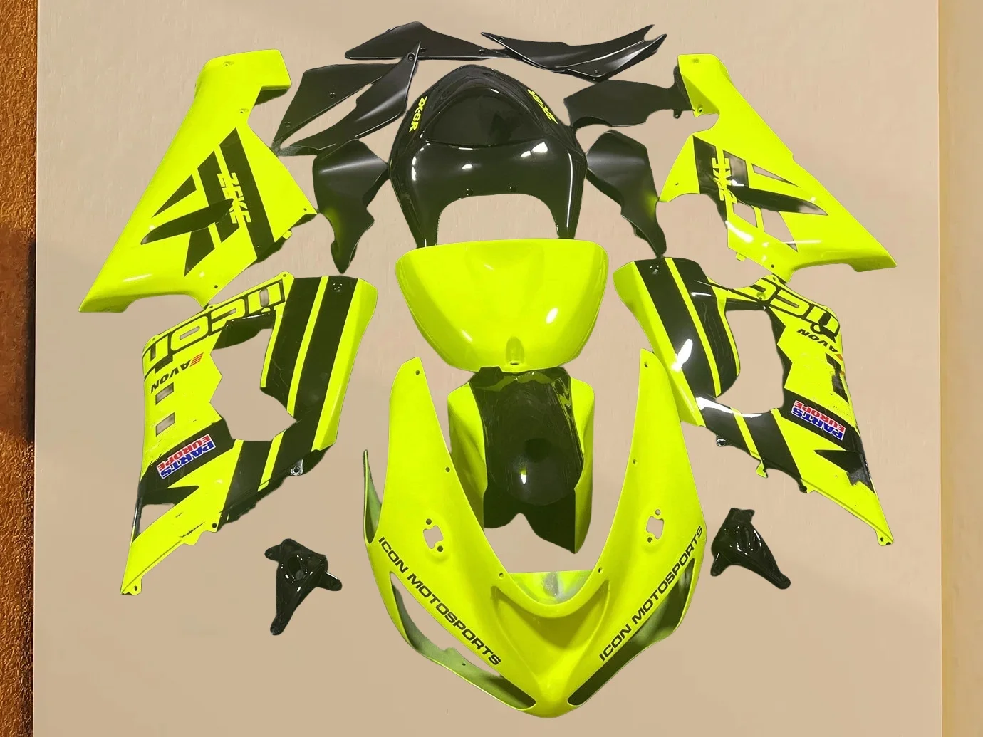 

Motorcycle Accessaries Fairings Kit for KAWASAKI Ninja ZX6R 05 06 ZX 6R 2005 2006 ZX-6R ABS Custom Fairings Kits Bodywork Set