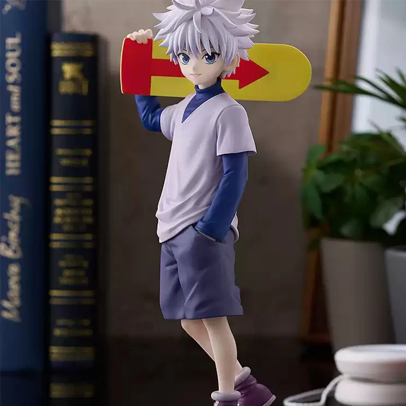 

Spot SaleGSC Original POP UP PARADE HUNTER×HUNTER Killua Zoldyck figuras Anime juguetes molos acciónIn stock