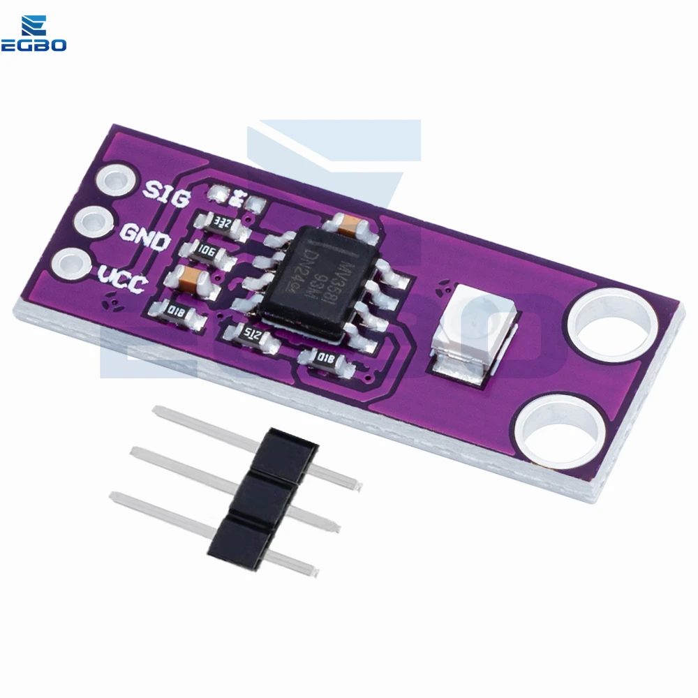 وحدة استشعار كشف أشعة تحت البنفسجية لاردوينو ، مستشعر الضوء ، لوحة PCB الإلكترونية ، مجموعة DIY ، 240 نانومتر-370nm