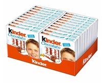 Kinder Chocolate Milk chocolate bar with milk filling 50 g x 20 pieces