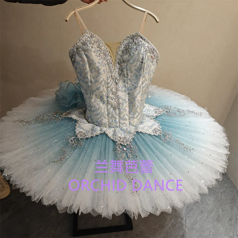 BT01673 Disfraces de tutú de ballet verde para niños, niñas y mujeres, tamaño personalizado profesional, color personalizado