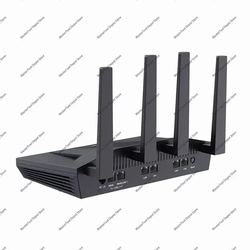 GL.iNet Flint 2 (GL-MT6000) Home and Office Router, 8-Stream Wi-Fi 6 Technology, OpenWrt, 2.5G Ethernet Port