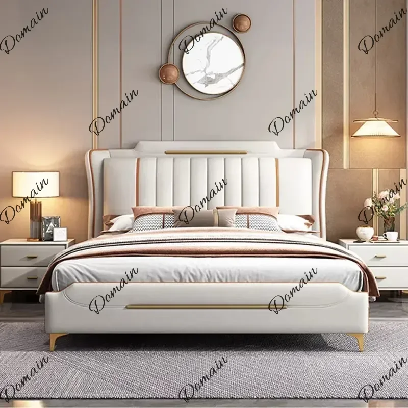 XS Princess Comforter Double Bed Bedrooms Organizer Modern Platform Luxury Double Bed King Size Floor Cama Box Solteiro Furnitur