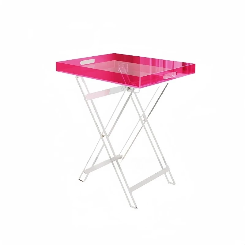 

Home bedside, coffee table light luxury and high-end, sofa side for home use, balcony portable table