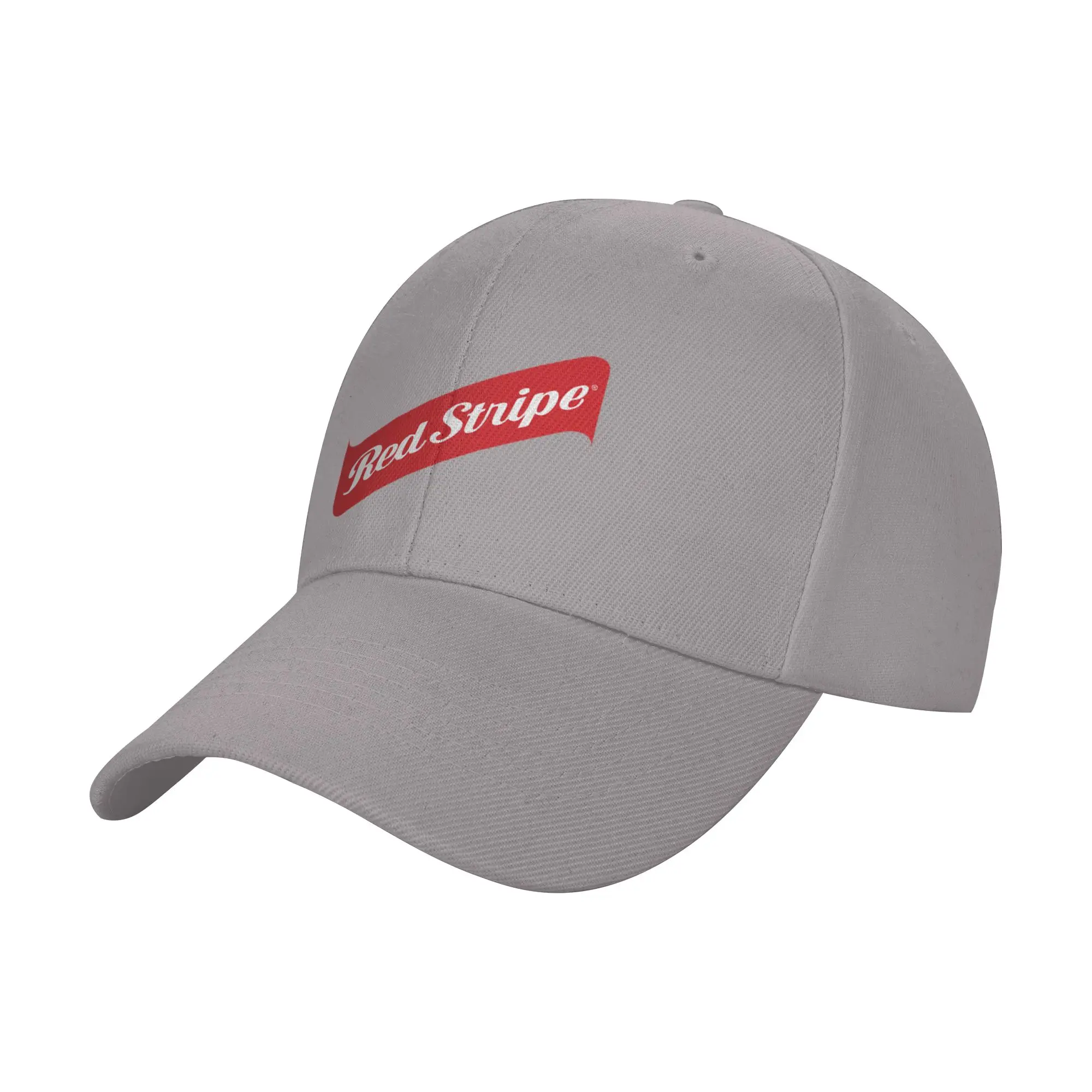 Hot Sale Red Stripe Baseball Cap  Relaxed Fit Luxury Woman Cap  Flea Market Luxury Woman Cap
