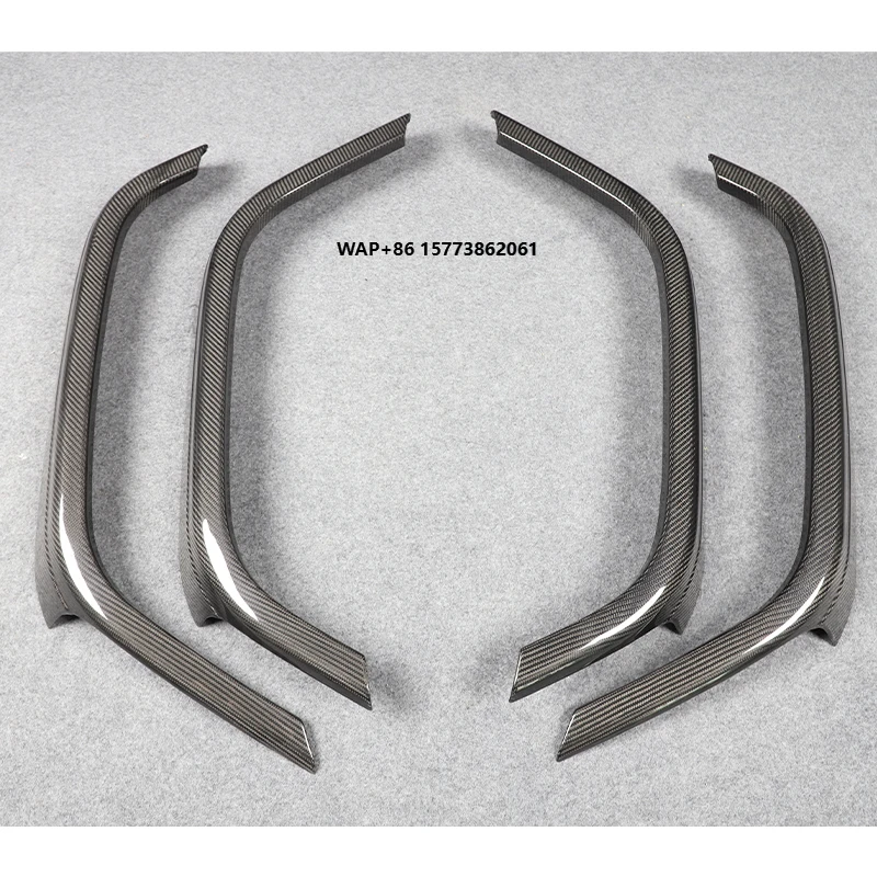 ترقية السيارة من ألياف الكربون عجلة قوس حالة جديدة تناسب 2019-2024 AMG G63 W464 B900 Style #1