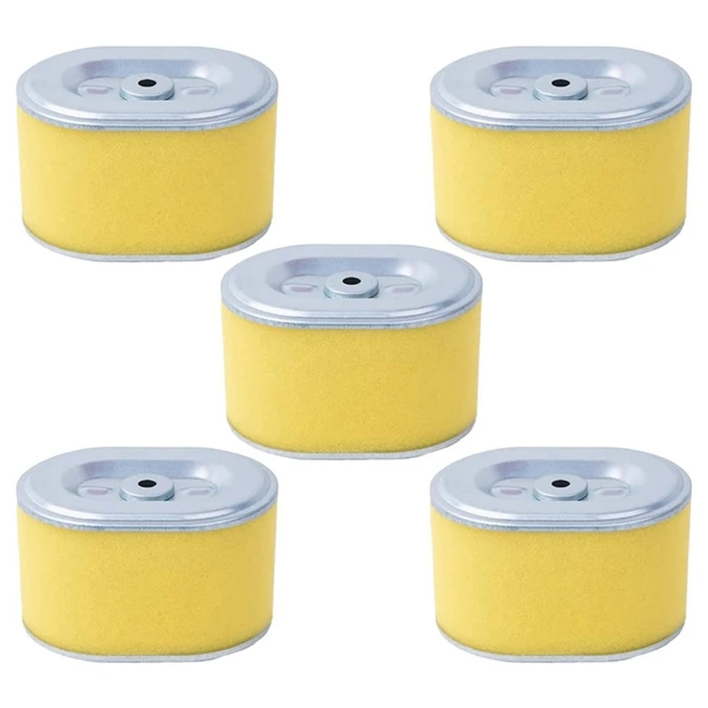 Bộ 5 Bộ Lọc Không Khí Đáng Tin Cậy Dễ Dàng Lắp Đặt Bộ Lọc Không Khí Dụng Cụ Vệ Sinh Máy Cắt Cỏ Lọc Không Khí Cho GX160 Thiết Bị