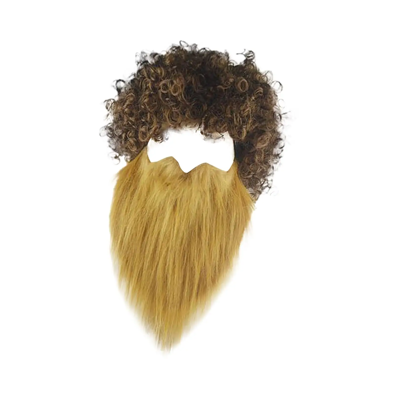 Set di capelli e barba Costume baffi per spettacoli teatrali natalizi festivi