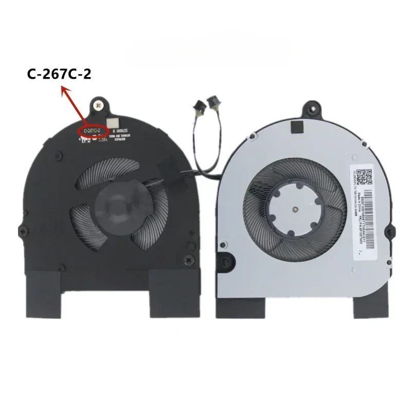 New Original for laptop Lenovo ThinkPad L15 L14 CPU cooling fan 5f10s73403 5f10z5824 1 C-2 67c-1 C-267C-2 DC 5V