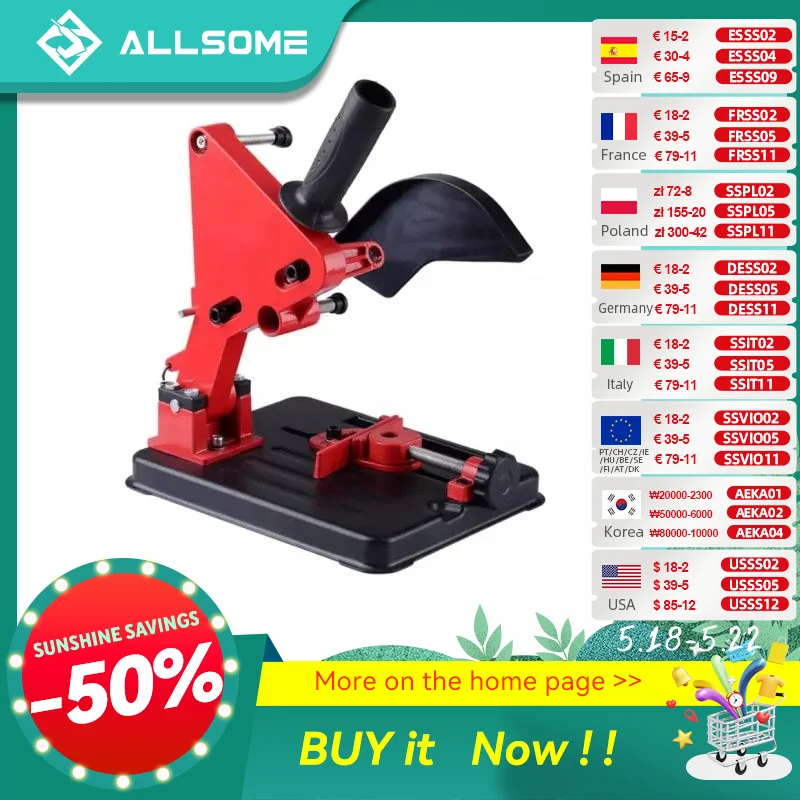 Supporto per smerigliatrice angolare supporto per smerigliatrice angolare supporto per smerigliatrice angolare 100-125 accessori per utensili