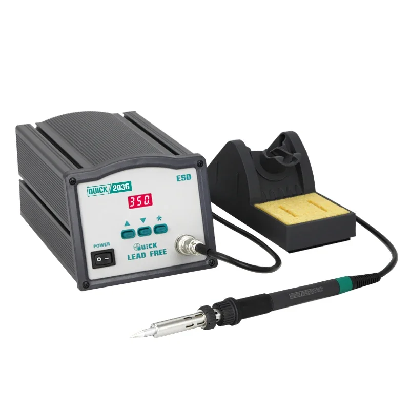 Professional 150W soldering station esd 205/203G welding tool with temperature lock for soldering station pcb board