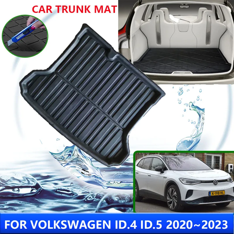 

For Volkswagen ID4 2023 VW ID.4 2022 ID 4 2021 2020 ID.5 ID 5 ID5 Car Anti-dirty Dustproof Mat Carpet Accessories EVA Material