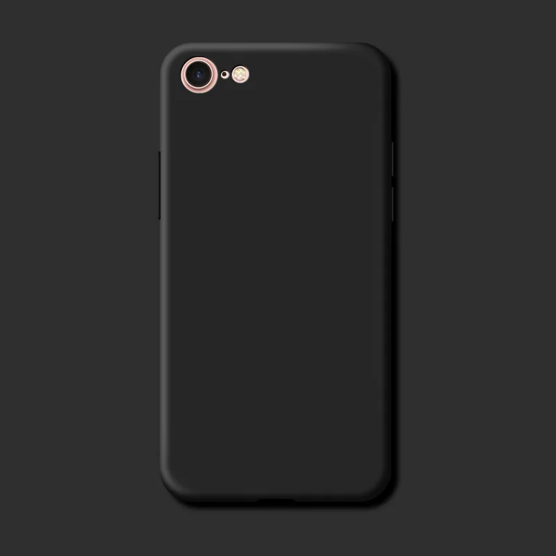 Original Fall Für iphone 6 7 8 Plus Stoßfest TPU Flüssiges Silikon Schutzhülle Telefon Zurück Abdeckung für iphone SE 2020 2022 fall