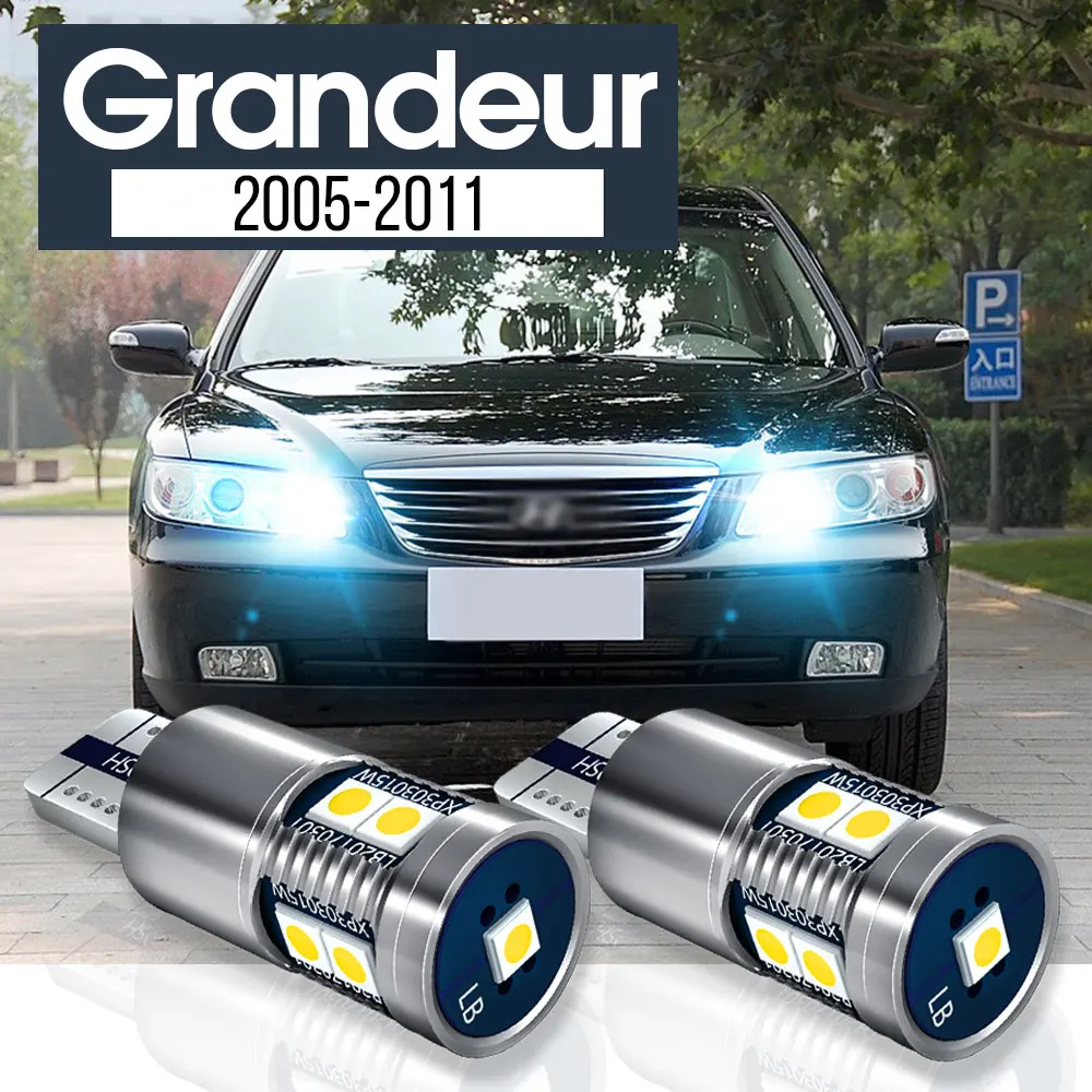 2pcs LED Parking Light Clearance Lamp Accessories Canbus For Hyundai Grandeur 2005 2006 2007 2008 2009 2010 2011