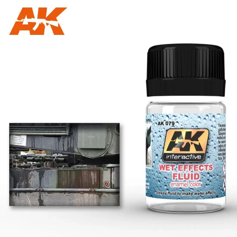 

AK Model Tool Rust Mark Mud Mark Rain Mark Aging [EFFECTS Effect Performance Solution] 35ml