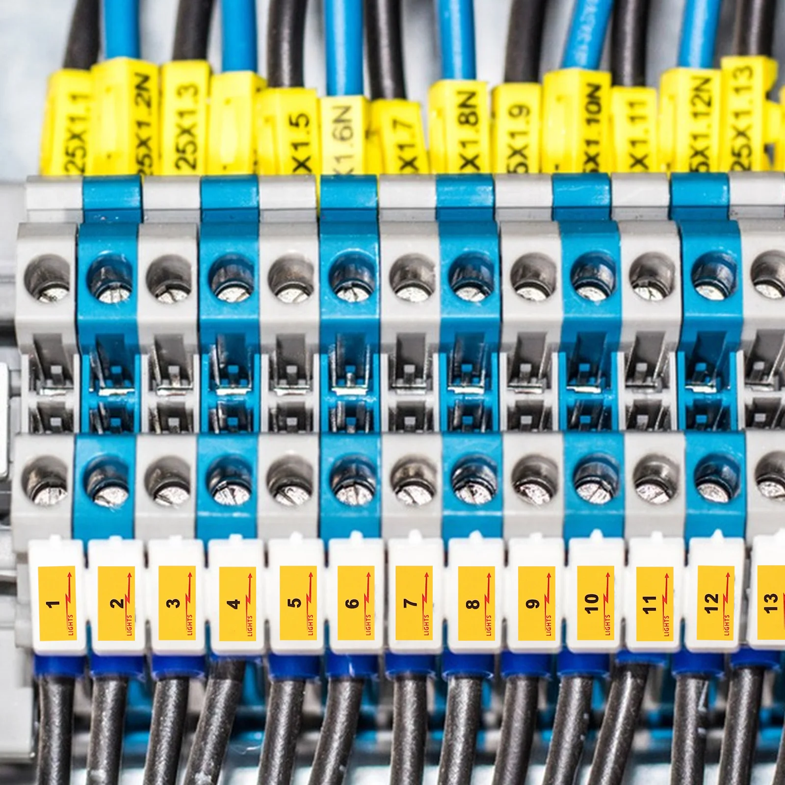 

Circuit Breaker Tags Label Stickers Electrical Blanks Socket Switch Panel Identify