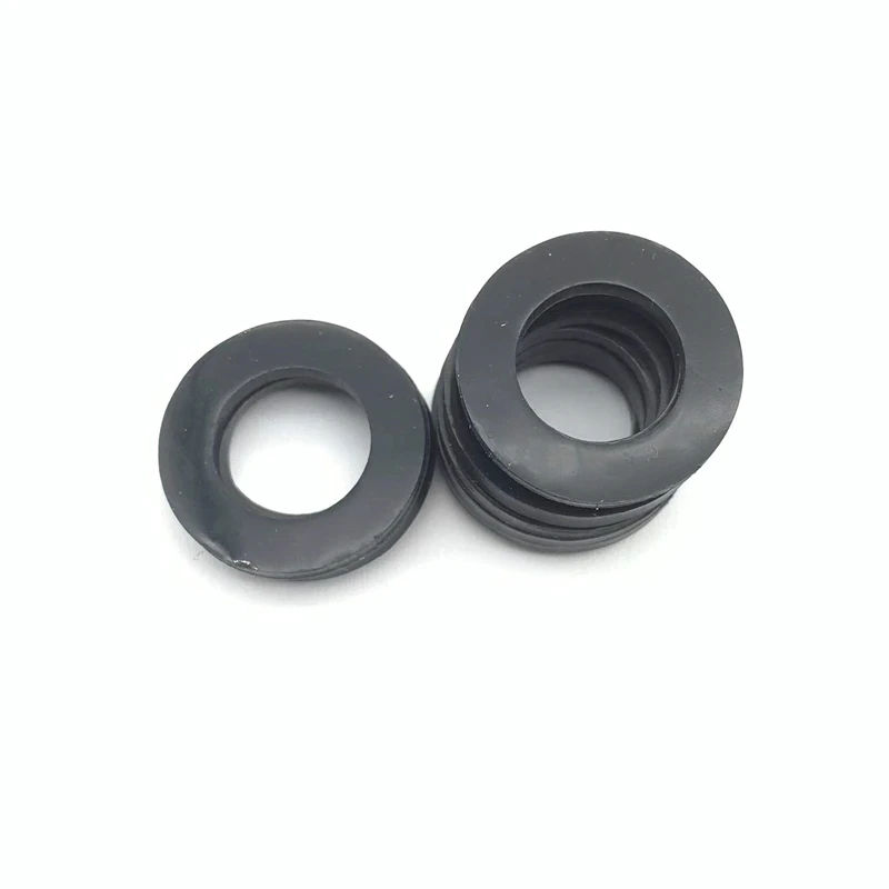 Black NBR Rubber Wire Grommet Assortment 125Pcs 18 Sizes Waterproof Hole Protector Sealing Ring for Machinery Wiring Harness
