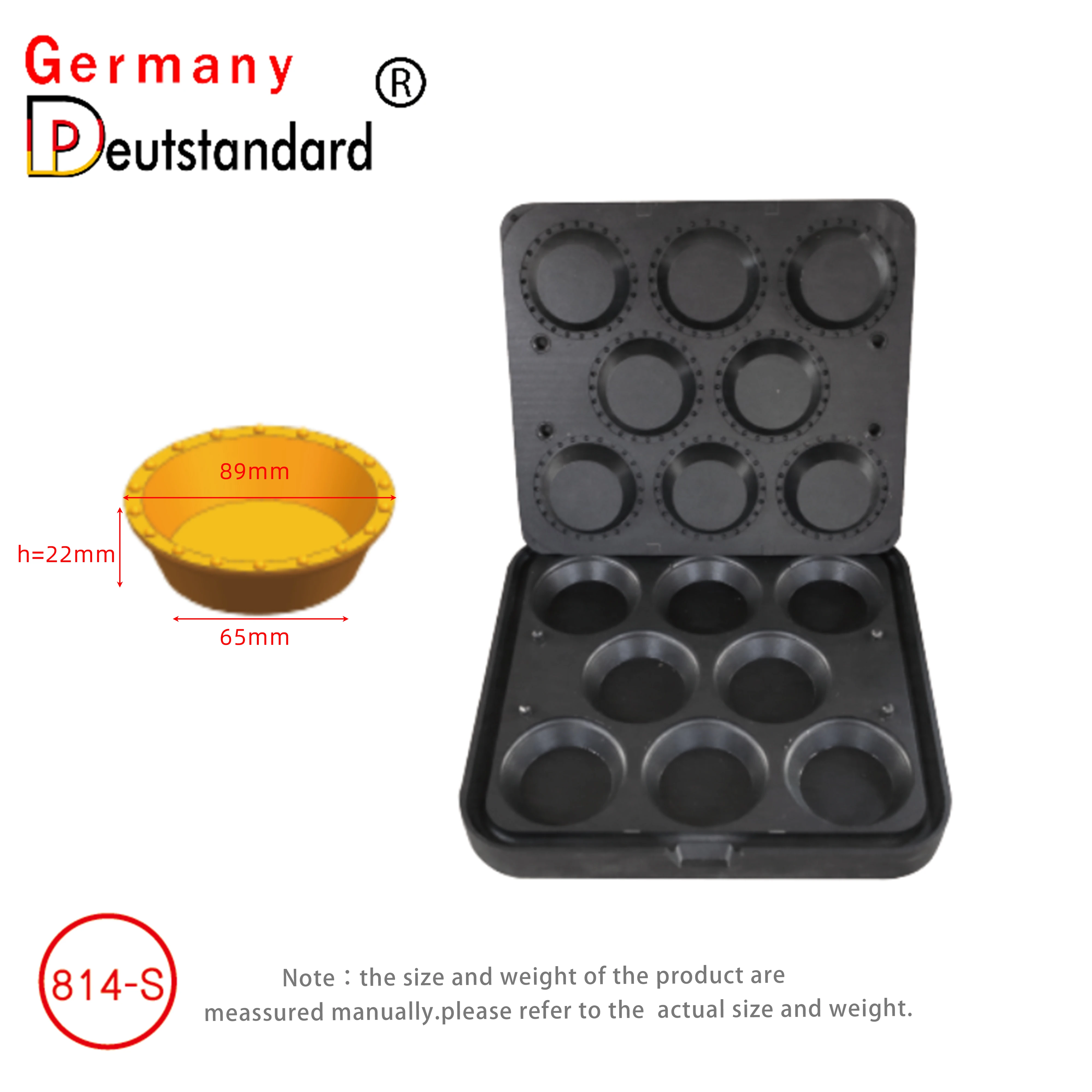 Commercial Digital Mini Tart Machine NP-814-S, Mini Egg Tart Shell Maker For Bakery, Dessert Shop And Snack Bar