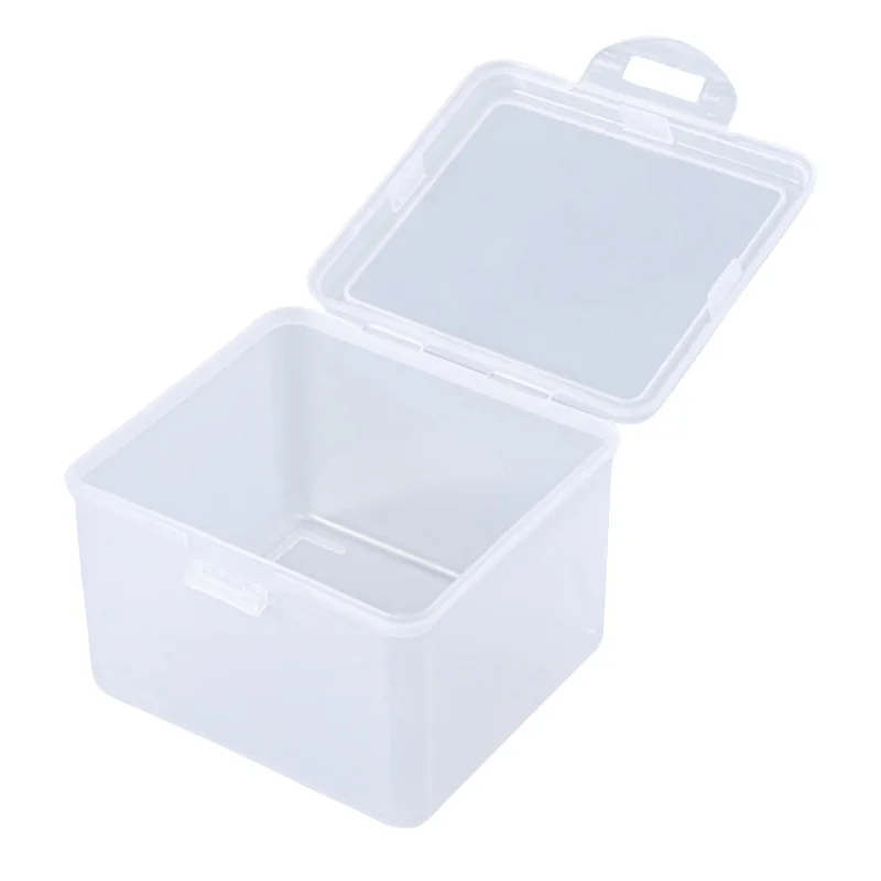 Plastic Desk Organizer Transparent Storage Box Classification Cards Container For Small Items Art Supplies Space Saving