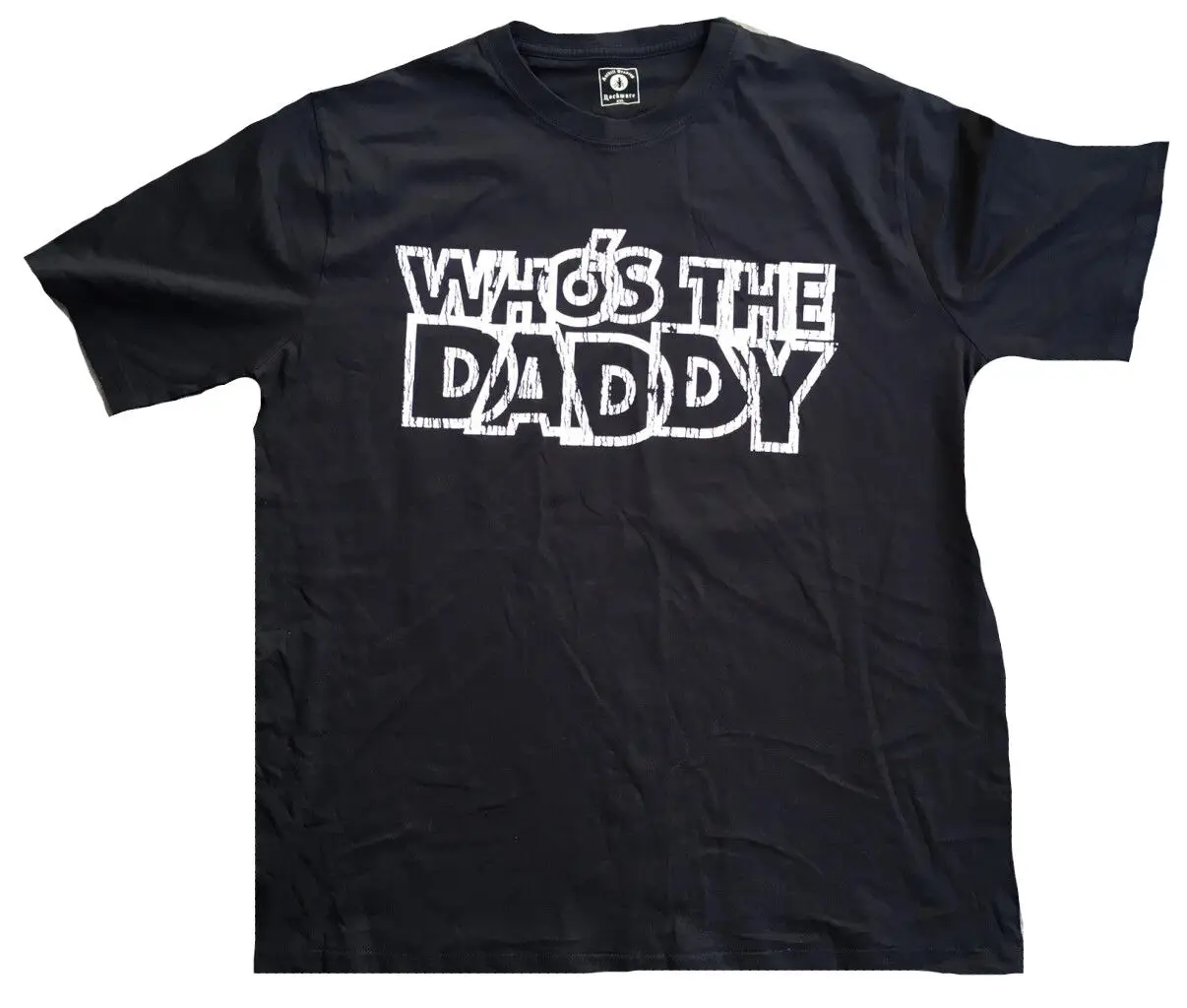 Anthill Trading Rockware WHO'S The Daddy Rock Star Biker Padre G XXL T Shirt