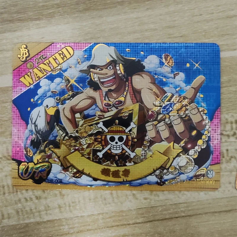 Anime One Piece UR CP SGR SH SHA Cards Roronoa Zoro Nami Boa Hancock Collectible Cards Christmas Birthday Gifts Children's Toys