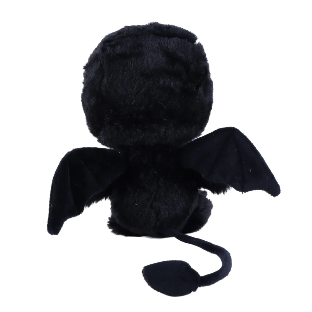 Niedliches Twixxel Fledermaus-Plüschtier, Spielzubehör, Weiches Stofftier, Schwarze Fledermaus, Geburtstags- und Feiertagsgeschenk für Kinder und Fans, Halloween-Deko – Detail 7