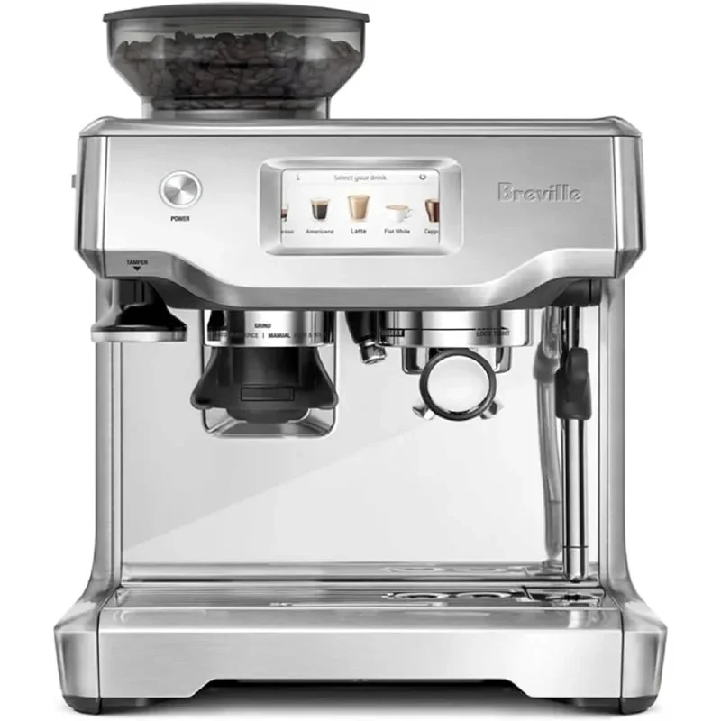 2023 Breville Barista Touch Espresso Machine, 67 Fluid Ounces, Brushed Stainless Steel, BES880BSS