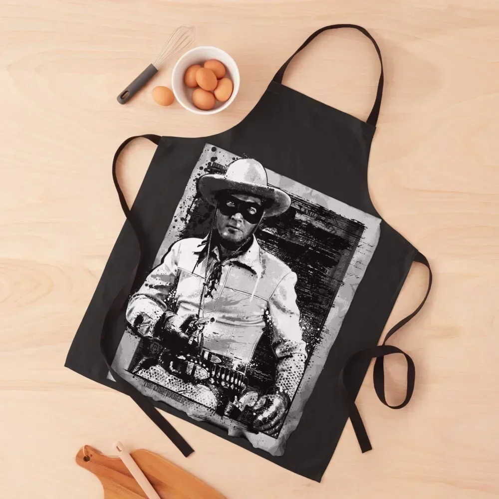 

THE LONE RANGER Apron with pockets Kitchen For Women Kitchen Apras For Women Apron