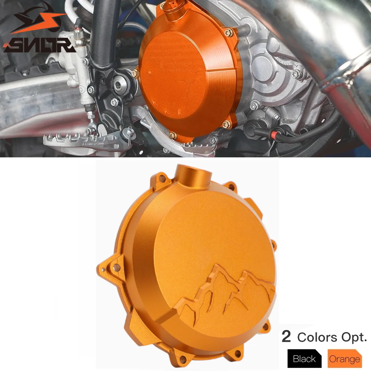 

SNOR Motorcycle Reinforced Clutch Cover For KTM EXC300 EXC250 XCW300 2017-2023 SX250 XC XCW TPI 250 300 Six Days GasGas EC300