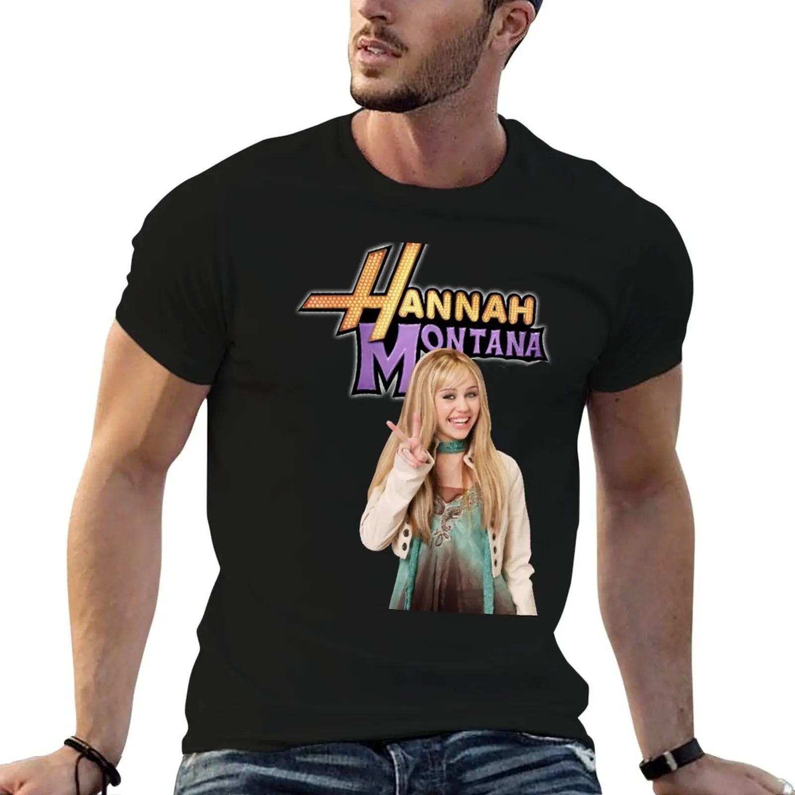 Camiseta Hannah Rockstar con estampado gráfico retro