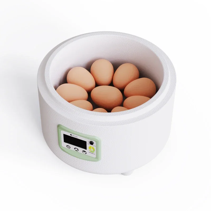 Dual Power Automatic 9 Eggs Incubator Fresh Chicken/quails Egg