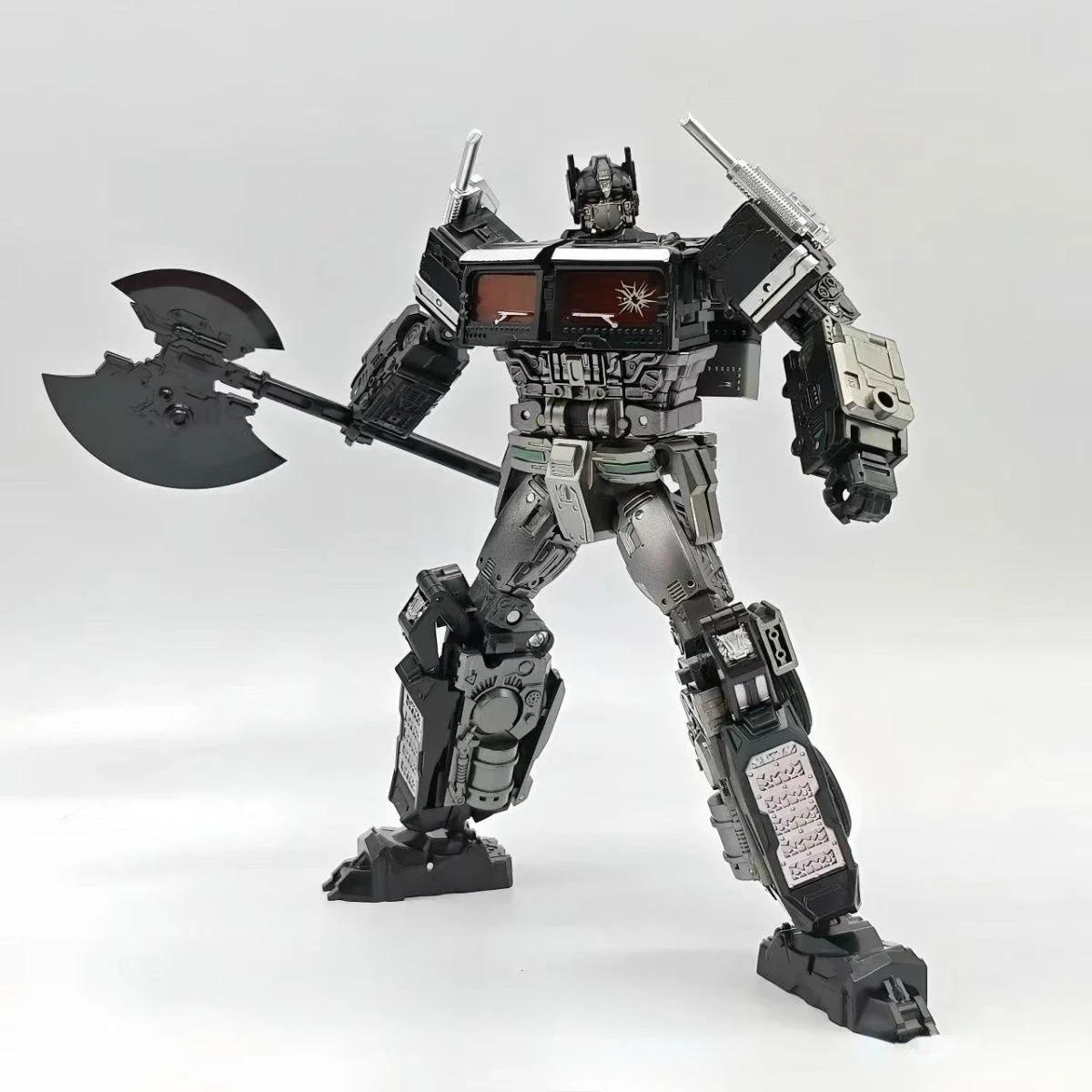 In Stock BAIWEI Transforming Toys TW-1027C Nemesis Prime Cybertron Commander Car Robot Model KO Gift Collection Action Figures