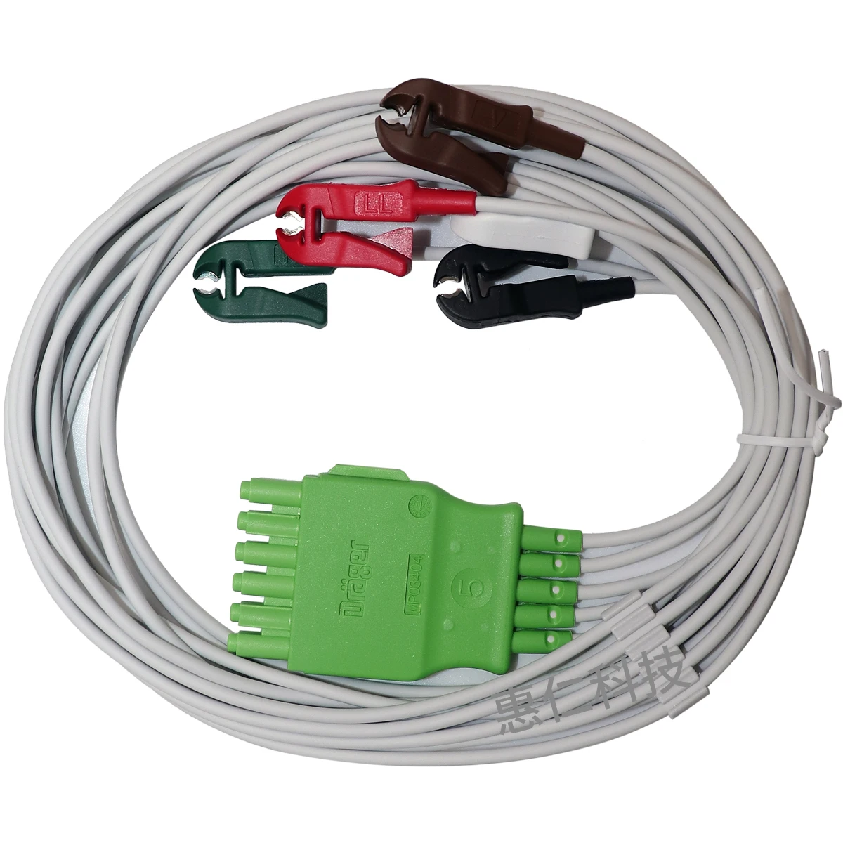 Compatible MP03404 Signal Lead Cable With 6‑hole Adapter, Connecting Accessory For Laboratory Training Equipment