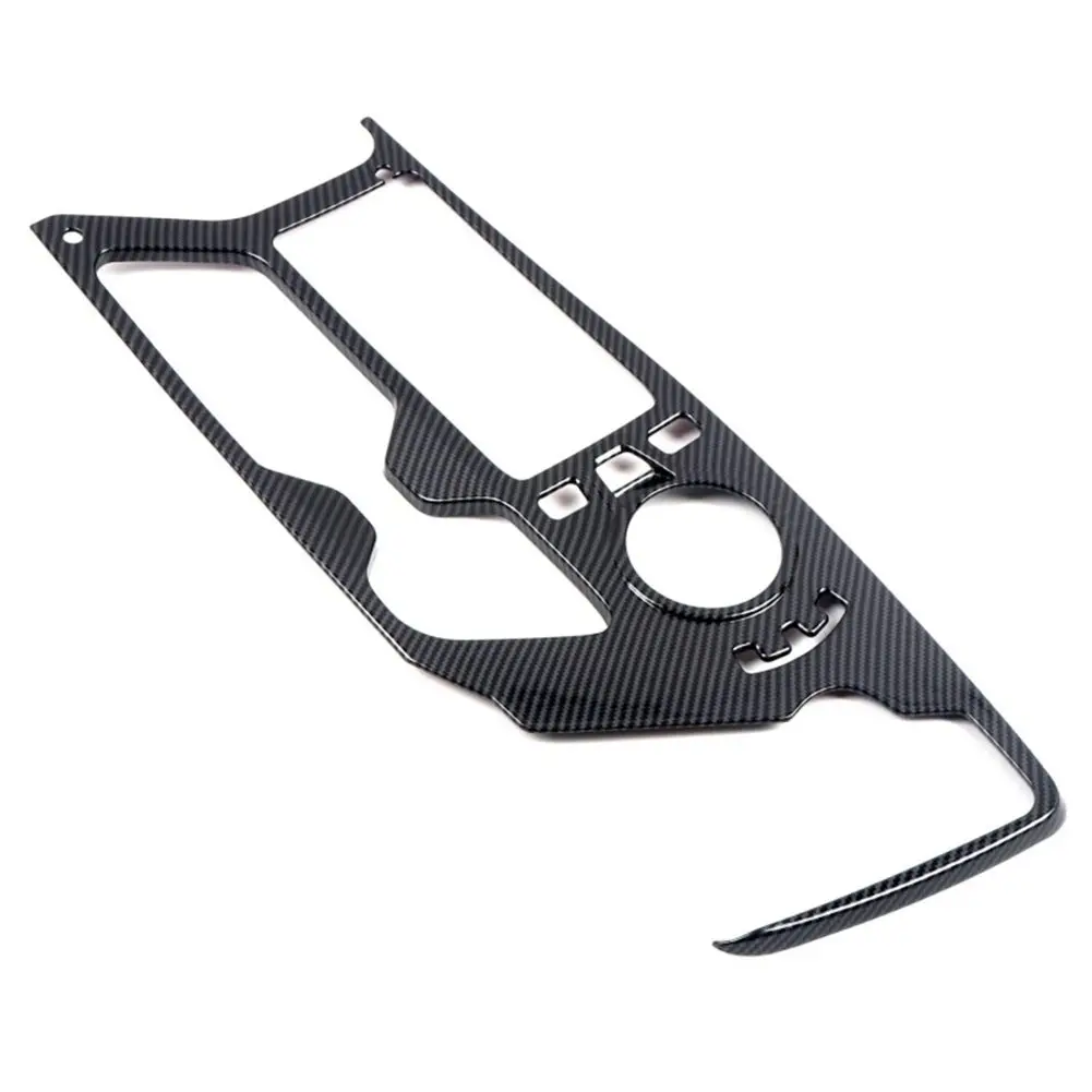 شريط مزدوج الجانب للسيارات، غطاء لوحة تحكم مركزية سوداء، ملمس ABS جاف، سهل التركيب، مظهر فاخر