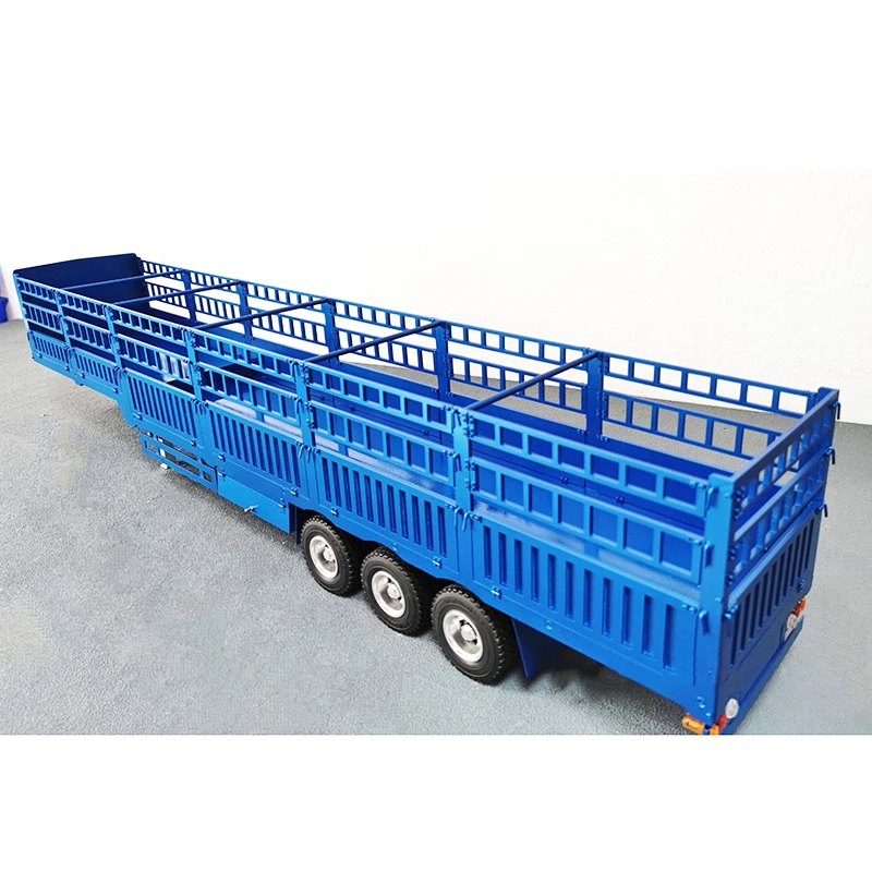 3Axis Compartment 1/14 Tractor High Board Cargo Compartment Is Suitable for RC Military Truck Engineering Vehicle Model Toy