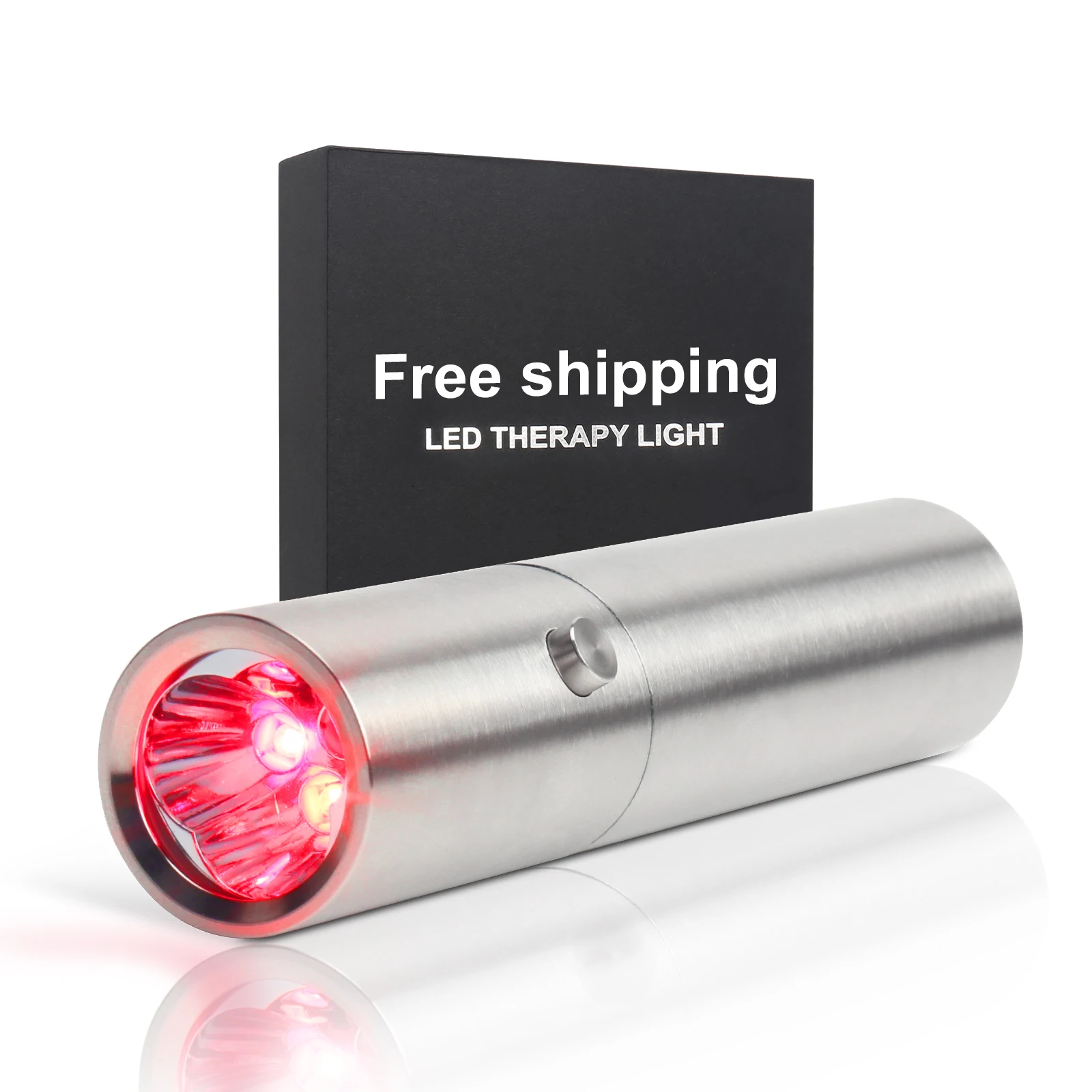 free shipping portable joint arthritis pain relief infrared Torch infra anti-aging red led light therapy lamp 660nm 850nm device