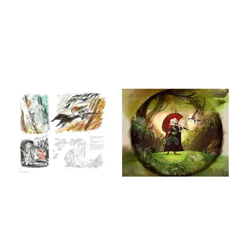 The Art of WolfWalkers Children's Fun Picture Books