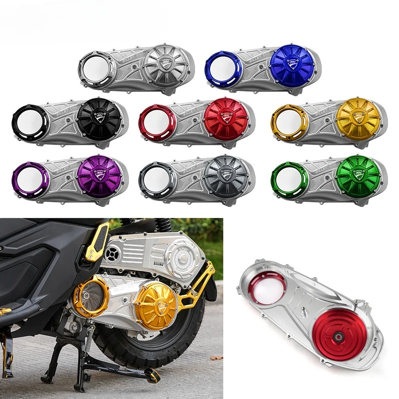 Motorcycle CNC Aluminum Transmission Cover Crank Case Cover For Honda ADV 160 2022-2026 2023 2025 2024 Gearbox