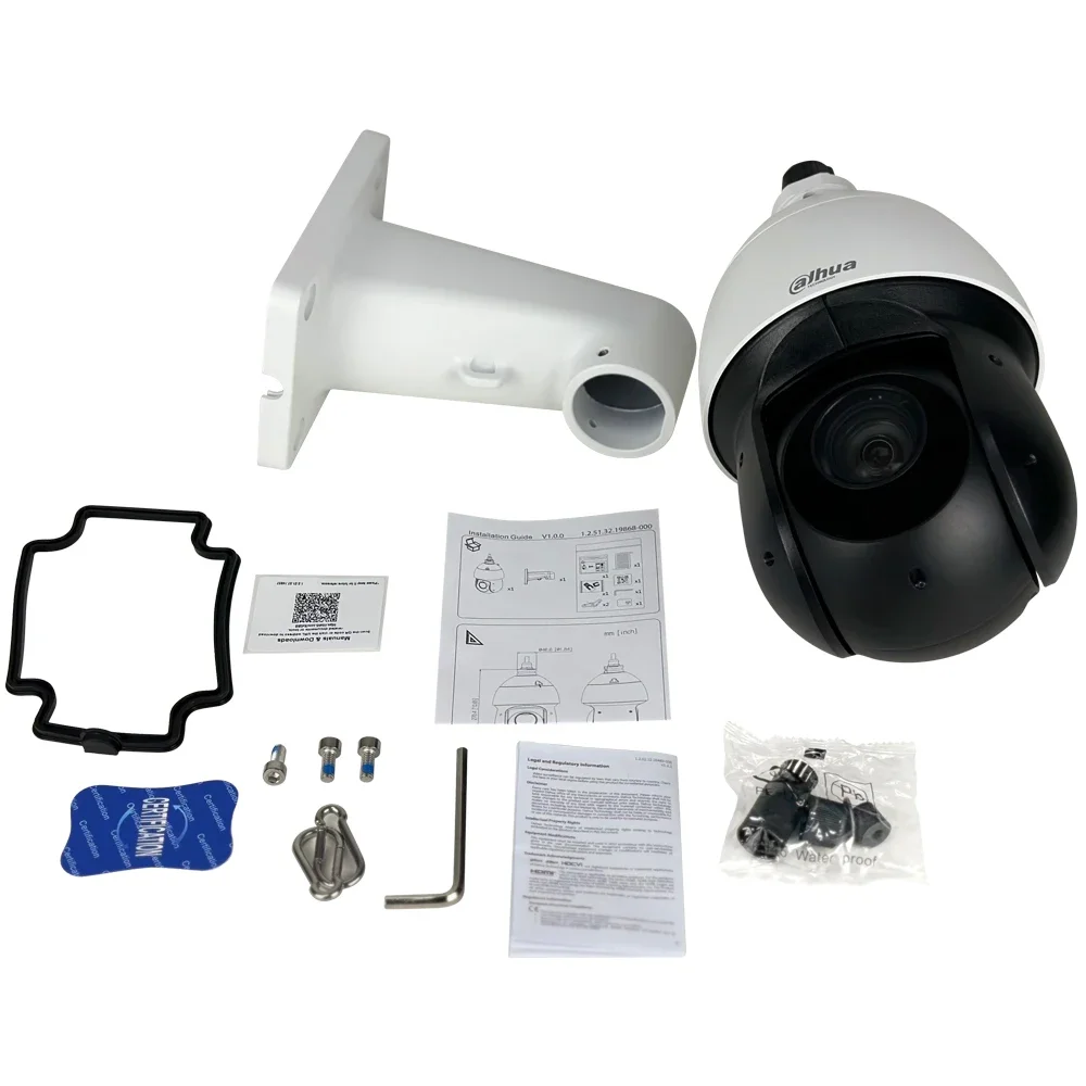 Stock de EE. UU. Da Hua 8Mp cámara de seguridad Cctv 8Mp 25X Starlight Ir cámara Ptz de red con tarjeta Sim